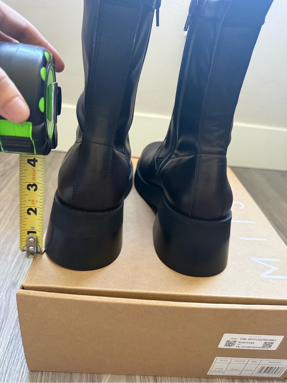NWT MIISTA Oliana Boots in Brown — EU 39 / US 8.5–9 - Picture 10 of 14